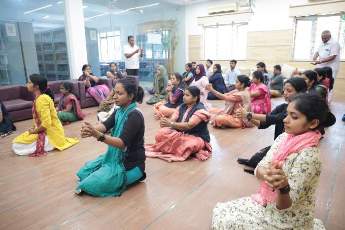 International Yoga Day Celebration at AJK College10